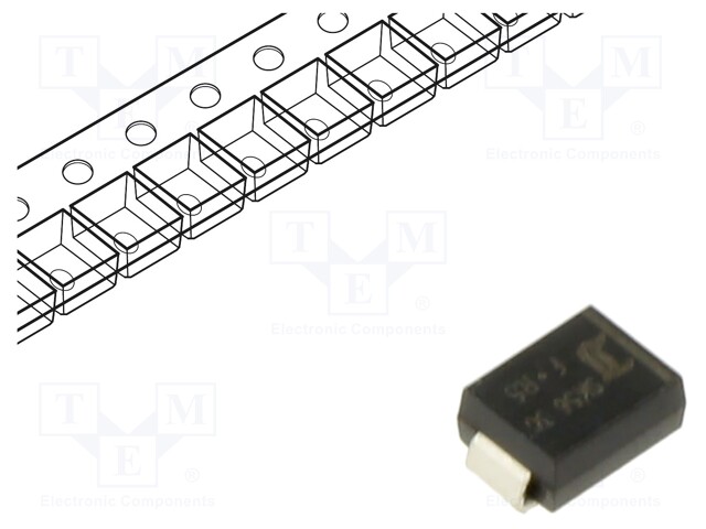 Diode: Schottky rectifying; SMD; 60V; 5A; SMB; Package: reel,tape