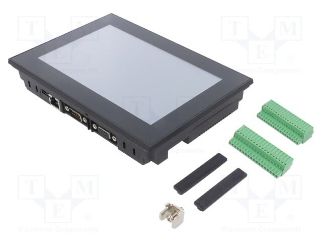 HMI panel; 7"; Interface: RS232,RS422; 24VDC; Resolution: 800x480