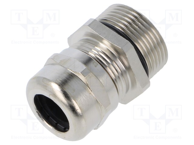 Cable gland; without nut,with long thread; M25; IP68; Mat: brass