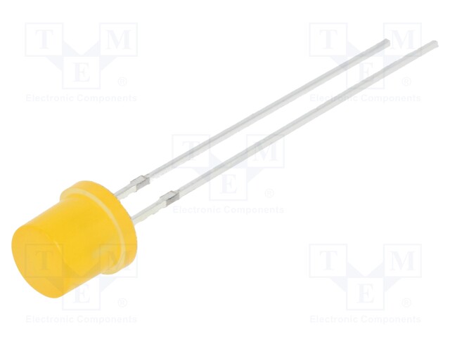 LED; 3mm; orange; 150mcd; 140°; 20mA; 1.8÷2.6V; Front: flat