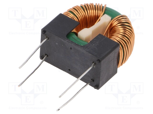 Inductor: wire; THT; 6.8mH; 5A; 30mΩ; 230VAC; 12.7x15mm; -20÷+50%