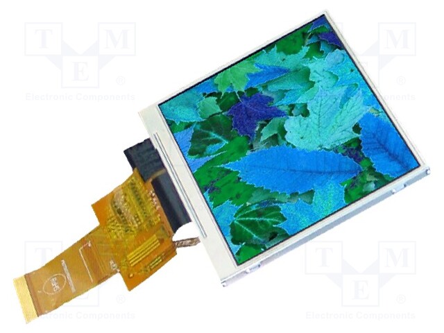 Display: TFT; 3.5"; 320x240; Illumin: LED; Dim: 76.9x63.9x3.26mm