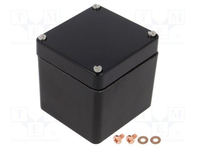 Enclosure: multipurpose; X: 75mm; Y: 81mm; Z: 75mm; 1590ZGRPBK; black