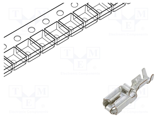 PL 250 REC TERMINAL 17-13 AWG PTPPB