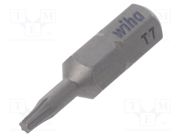 Screwdriver bit; Torx®; TX07; Overall len: 25mm; Series: STANDARD