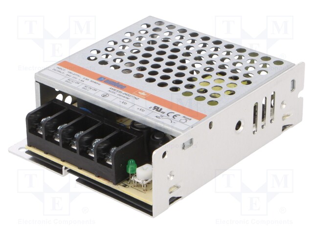 Power supply: switched-mode; voltage source; 36W; 24VDC; 1.5A