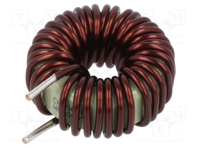 Inductor: wire; THT; 104uH; 20A; 10.4mΩ; -40÷125°C