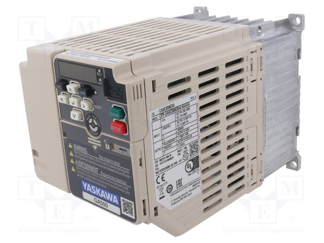 Vector inverter; Max motor power: 0.75/1.1kW; Usup: 200÷240VAC