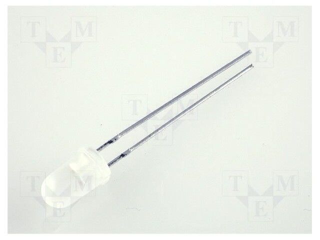 LED; 5mm; bipolar,bicolour; red/green; 20÷50mcd; 12.5÷40mcd; 60°