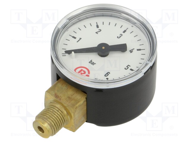 Manometer; 0÷6bar; 40mm; non-aggressive liquids,inert gases