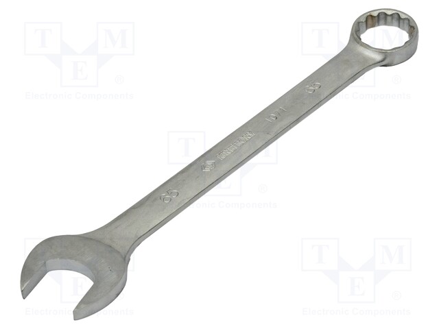 Wrench; bent,combination spanner; 65mm; Chrom-vanadium steel