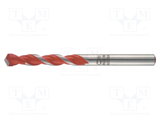 Drill bit; Ø: 10mm; 3/8"; L: 400mm; steel; tungsten carbide