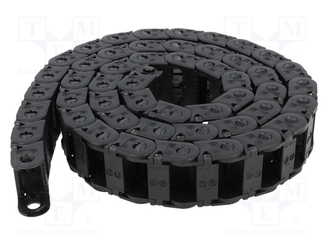 Cable chain; Series: E2.10; Bend.rad: 28mm; L: 1000mm