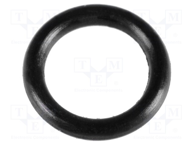 O-ring gasket; NBR; D: 0.6mm; Øint: 2.75mm; black