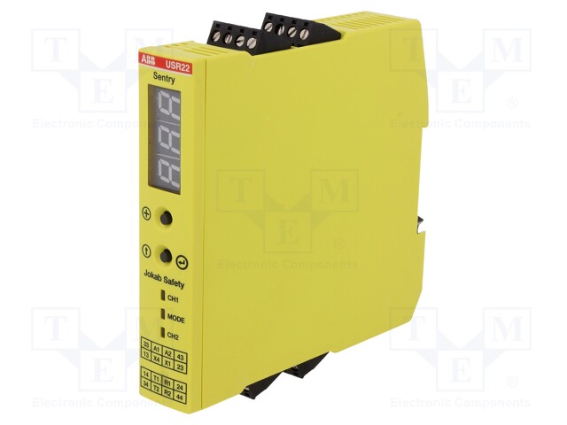 Module: safety relay; Series: SENTRY; Mounting: DIN; -10÷55°C; IP20