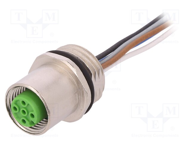 Socket; M12; PIN: 5; female; A code-DeviceNet / CANopen; 0.5m; IP67