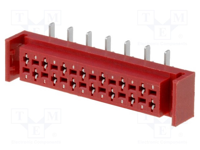 Socket; wire-board; female; PIN: 14; SMT; on PCBs; 30V; 1A; -40÷105°C