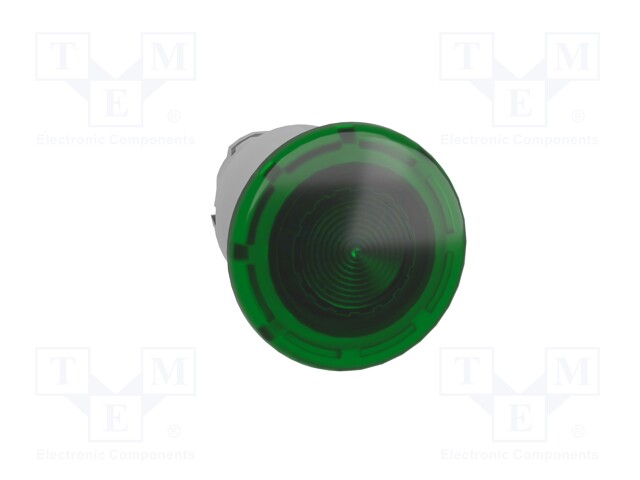 Switch: push-button; 22mm; green; Illumin: ZBVB,ZBVG,ZBVJ,ZBVM