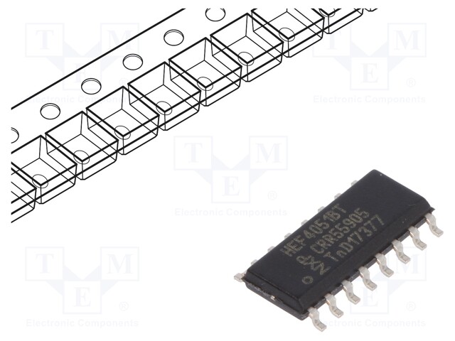 IC: digital; analog,demultiplexer/multiplexer; Channels: 1; CMOS