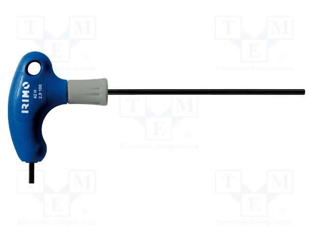 Screwdriver; hex key; HEX 2,5mm; Blade length: 100mm