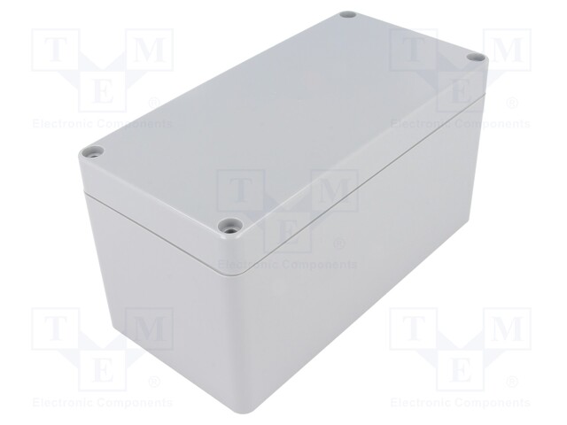 Enclosure: multipurpose; X: 80mm; Y: 160mm; Z: 85mm; ABS; dark grey