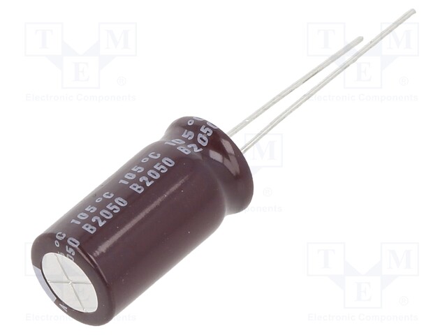 ALUMINUM ELECTROLYTIC CAPACITOR, 220UF, 63V, 20%, RADIAL