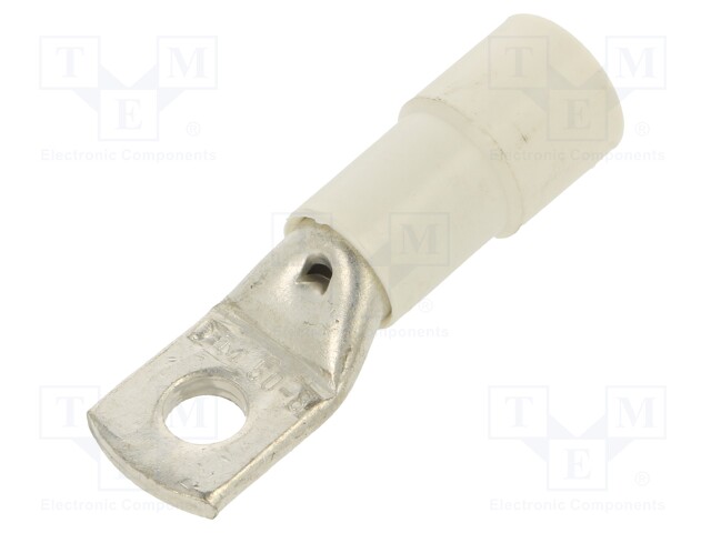 Tip: ring tube; M8; Ø: 8.4mm; 50mm2; crimped; for cable; insulated