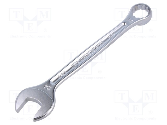 Wrench; combination spanner; 24mm; L: 267mm; satin