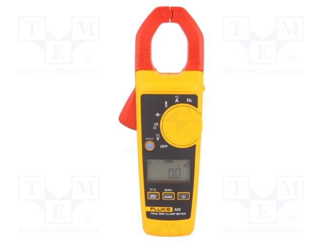 AC/DC digital clamp meter; Øcable: 30mm; I DC: 0,01÷40/400A; IP30