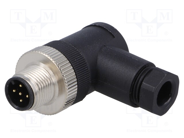 Plug; M12; PIN: 5; male; A code-DeviceNet / CANopen; for cable