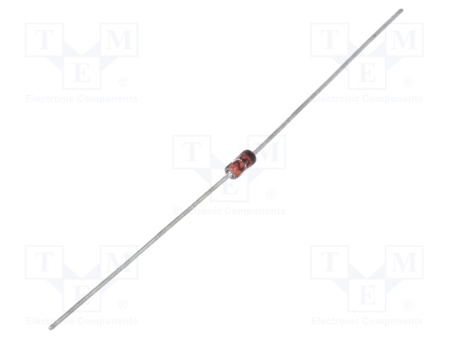 Diode: Zener; 0.5W; 27V; DO35; single diode; 100nA