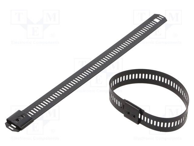 Cable tie; L: 150mm; W: 12mm; acid resistant steel AISI 316; 1112N