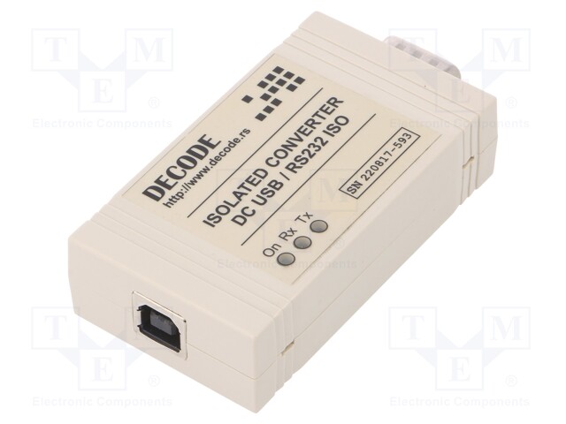 Industrial module: converter; RS232/USB; Number of ports: 2