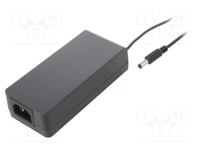 Power supply: switched-mode; 12VDC; 3.5A; Out: 5,5/2,1; 90W; 0÷40°C