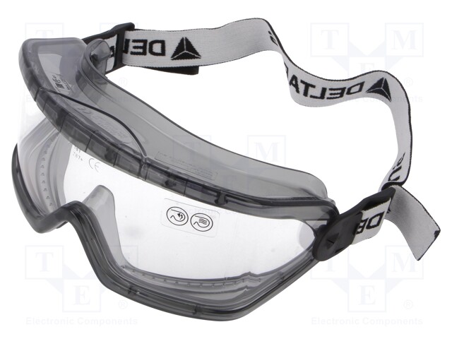 Safety goggles; Lens: transparent; Classes: 1