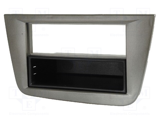 Radio mounting frame; Seat; 2 ISO; anthracite