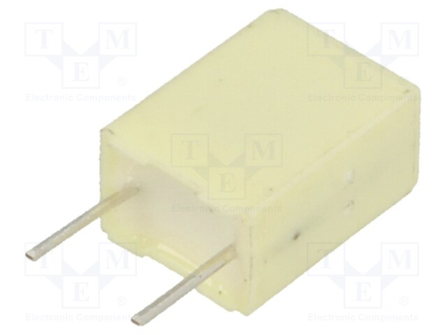 Capacitor: polyester; 1uF; 40VAC; 63VDC; Pitch: 5mm; ±10%; -55÷105°C