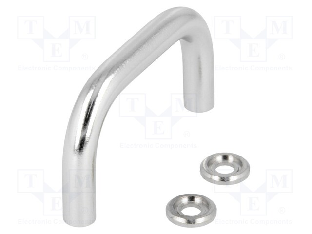 Handle; Mat: chromium plated steel; chromium plated; H: 35mm