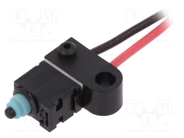 Microswitch SNAP ACTION; without lever; SPST-NC; 0.05A/15VDC