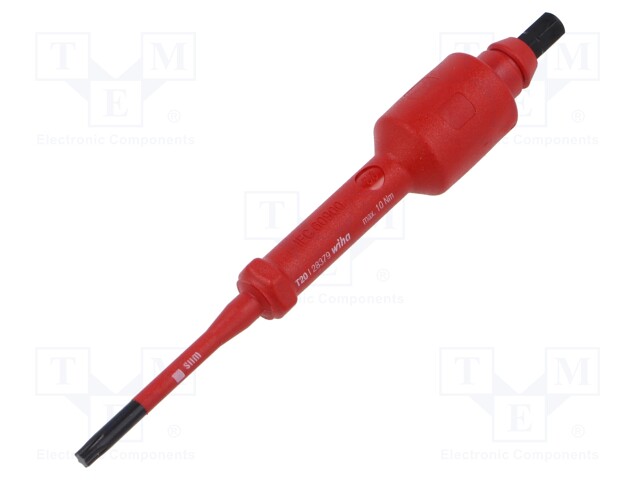 Interchangeable blade; Torx®; insulated; TX20; 136mm; max.35Nm