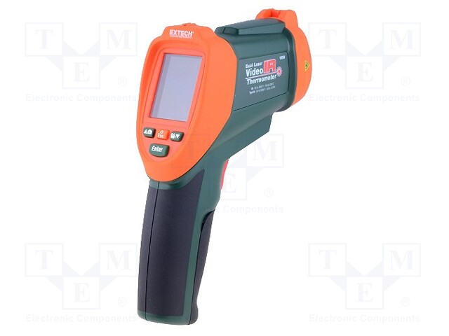 Video-infrared thermometer; -50÷2200°C; Opt.resol: 50: 1; ε: 0,1÷1