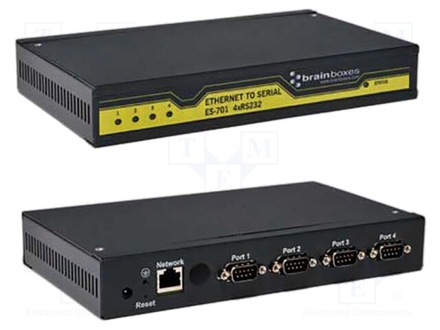 Industrial module: serial device server; Number of ports: 5