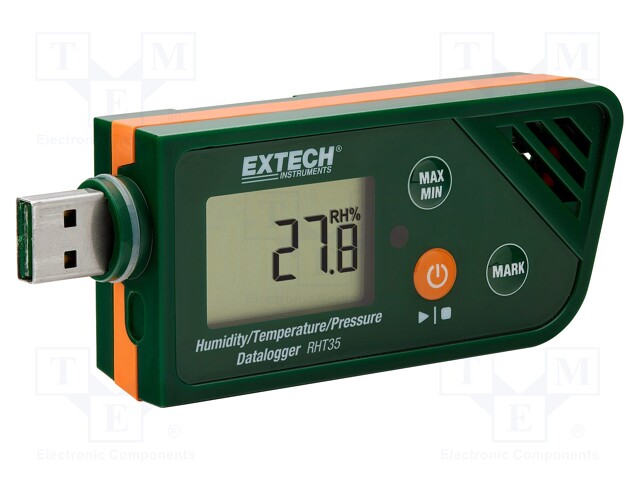 Data logger; pressure,temperature,humidity; ±0,5°C; -30÷70°C