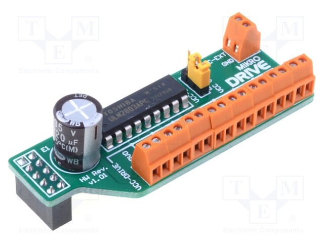 Expansion board; screw terminal,IDC10