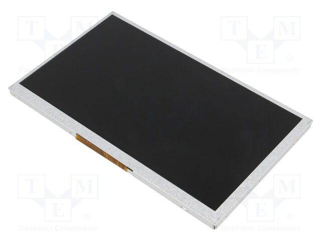 Display: TFT; 7"; 800x480; Illumin: LED; Dim: 165x100x11.5mm