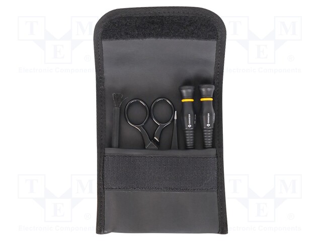 Kit: general purpose; Pcs: 5; ESD; bag