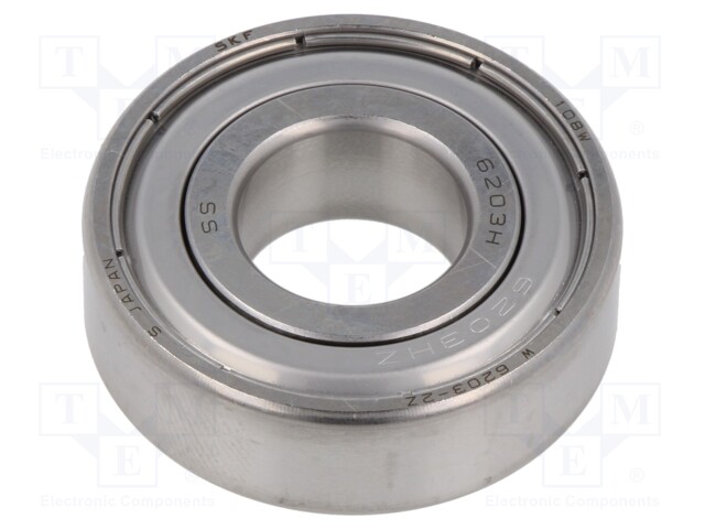 Bearing: single row deep groove ball; Øint: 17mm; Øout: 40mm