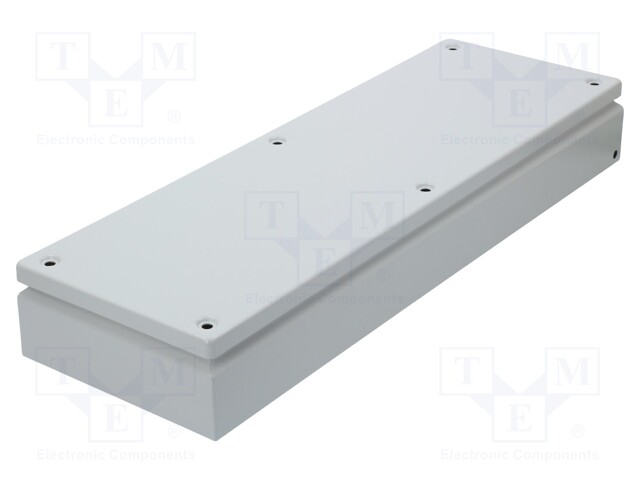 Enclosure: multipurpose; X: 200mm; Y: 600mm; Z: 80mm; KL; steel sheet