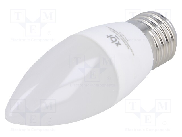 LED lamp; cool white; E27; 230VAC; 590lm; 7W; 220°; 6000K; CRImin: 80