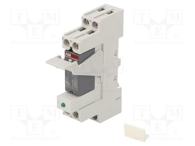 Relay: interface; SPDT; Ucoil: 120VAC; Mounting: DIN; Series: CR-P